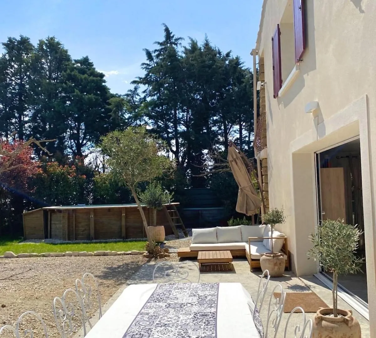 Maison Avec Grand Jardin Et Piscine - Capacite 8 Personnes Carpentras