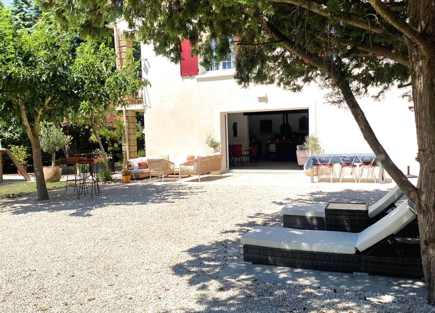 Maison Avec Grand Jardin Et Piscine - Capacite 8 Personnes Carpentras Hébergement de vacances